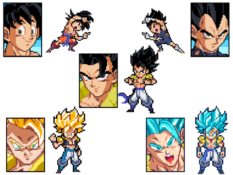 ULSW Gogeta (DBS) Sprite Pack