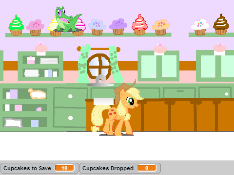 Save the Cupcakes! MLP Game