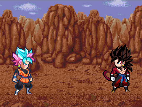 Gokku vs Vegito! 