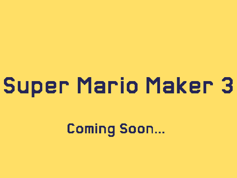 Super Mario Maker 3 Announcement