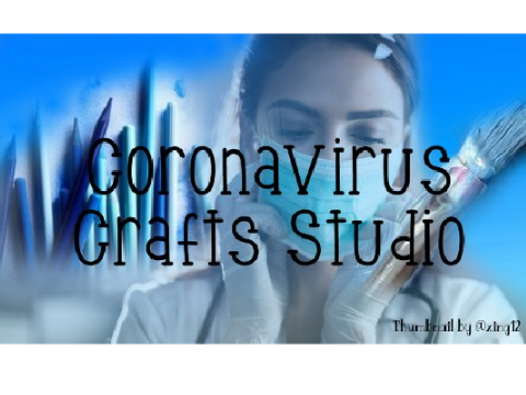 Coronavirus crafts studio thumbnail.