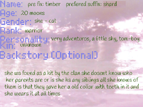 Deltaclan ref sheet timbershard