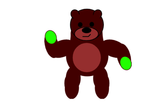 My oc is now teddy