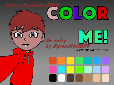 A corlor palette test ~ Coloring Ceebee