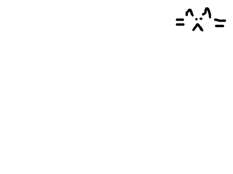nothingness =^. .^= (just about)