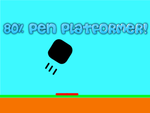 80% pen platformer! (mobile friendly!)
