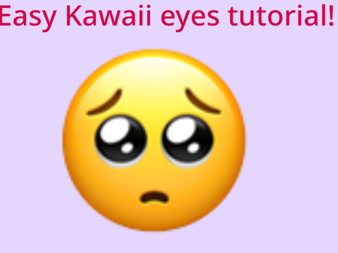 Kawaii eyes tutorial! :3