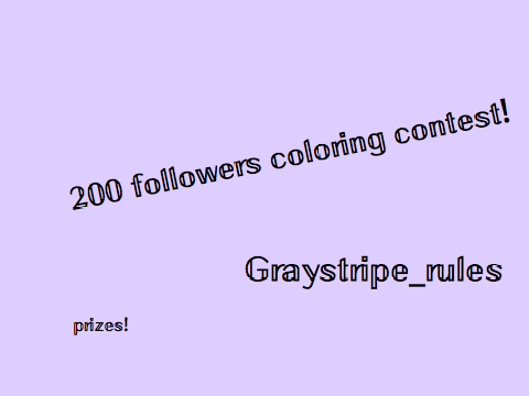 200 followers CC! CLOSED