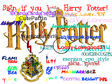 Sign If You Love Harry Potter !!!!! Remix , Remix , Remix !!!!!! remix remix remix remix remi… remix