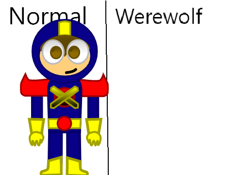 i deleted the pre-made werewolf by mistake srry