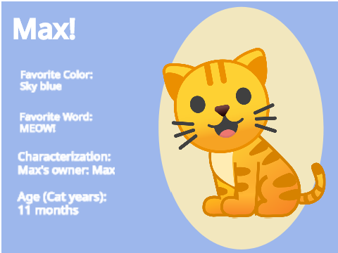 Introducing Max the cat