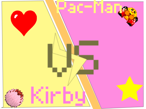 Pac-Man vs Kirby