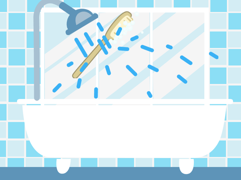 Invisible Reverse Centaur Takes a Shower
