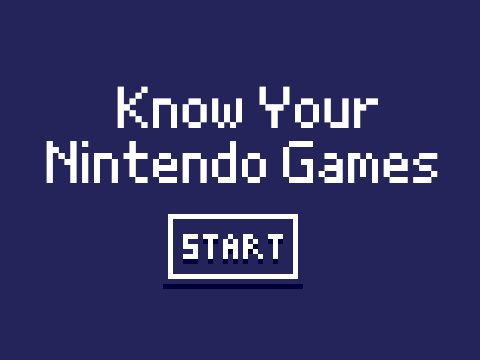 Know Your Nintendo Games
