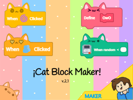 ¡Cat Block Maker! (¡2.1 Paint Update!)