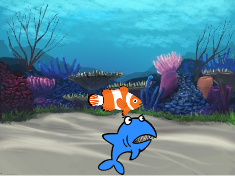 hungry shark
