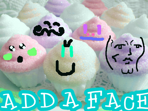 Remix this project and add a face on the cupcake! remix remix remix remix remix