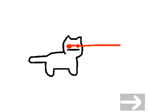 Laser Cat Gif [Infinity Talk episode 4]