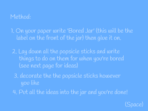 DIY Bored Jar Emma edition!!