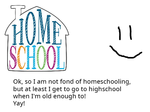 Homeschooled...