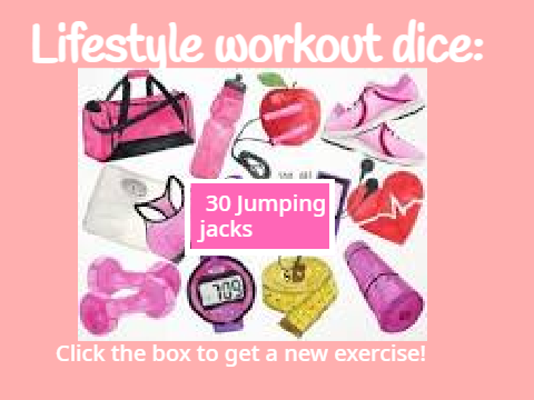 Lifestyle | Workout dice for everyday fitness!