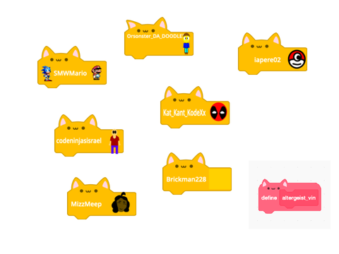 ADD YOURSELF AS A CAT BLOCK!