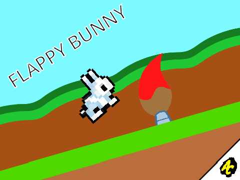 Flappy Bunny (an easter game)