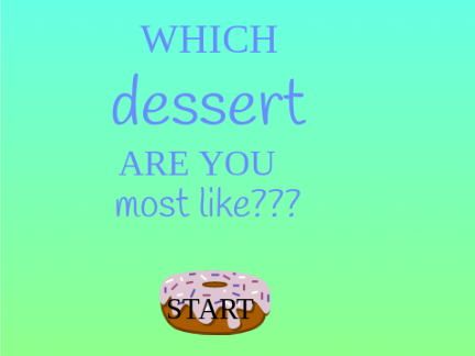 European Dessert Personality Quiz