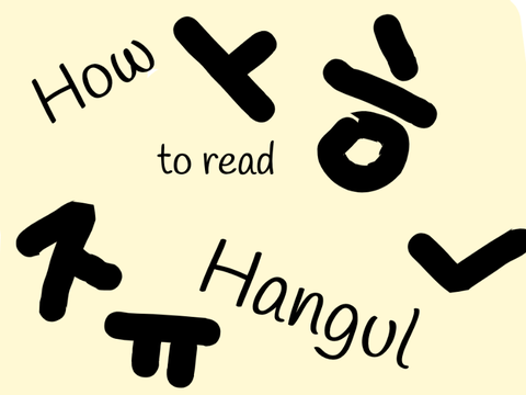 How to read Hangul