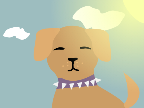 Sunny Day Dog Animation