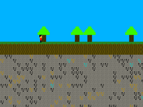 Minecraft 2D!