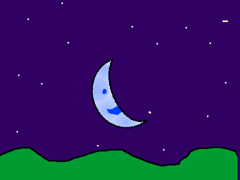 Spinny Moon