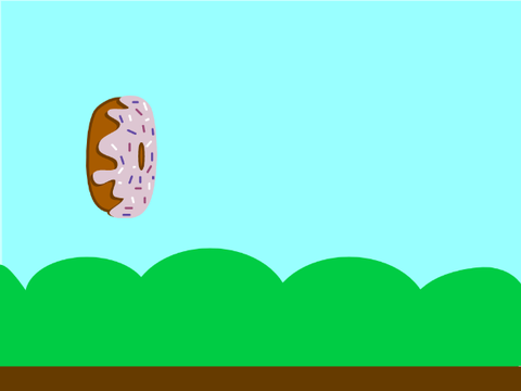 My first game ever (Catch The Donut)