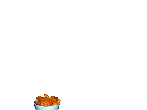 Just relax with my cheesy puffs
