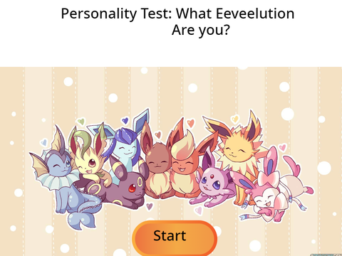 What Eeveelution are you?