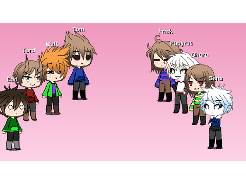 Eddsworld meets Undertale