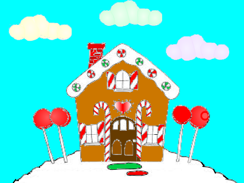 Christmas Gingerbread House CC *Entry*