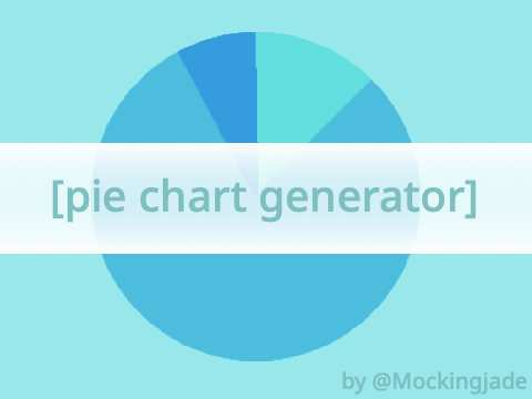 [ pie chart generator ]