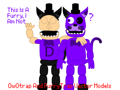 FurryTrap And OwOtrap Vector Models