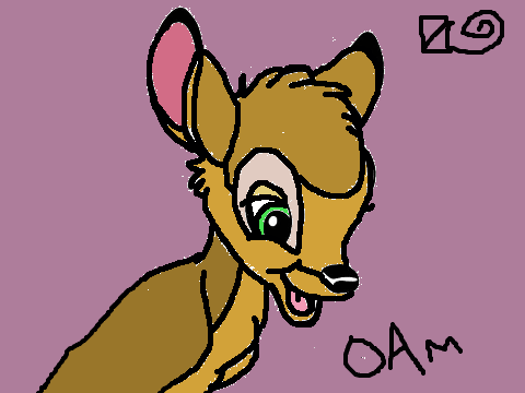 Bambi Coloring