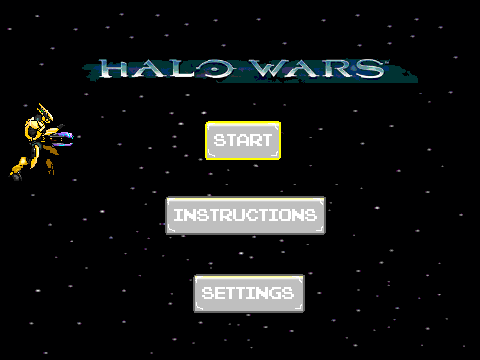 Halo Wars Menu