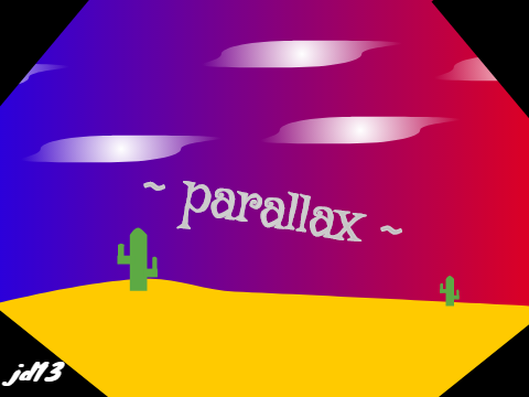 Parallax desert