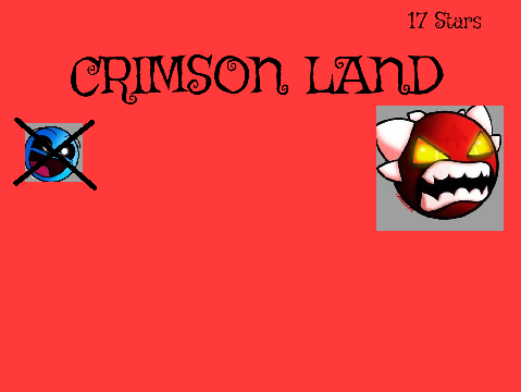 Geometry Dash Crimson Land (Collab)