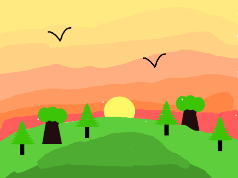 Summer Sunset 
