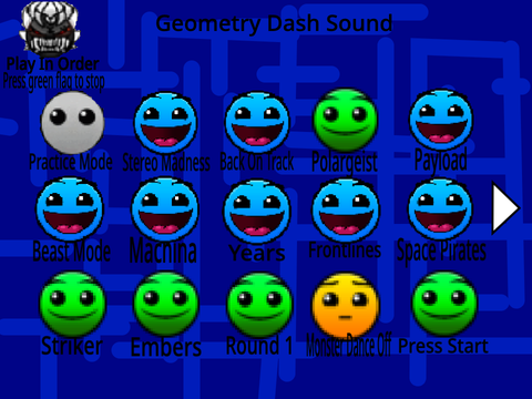 All Geometry Dash Songs