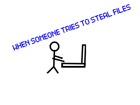 When Someone Tries To Steal Files