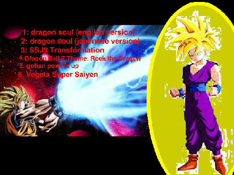 Dragon Ball Z music collection