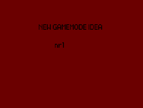 Geometry Dash New Gamemode Idea