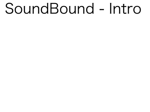Intro for @SoundBound Edited