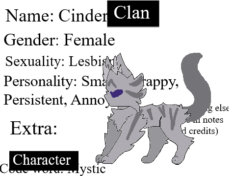 || Cindertail || RP Sign-up